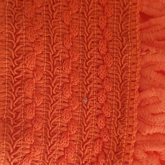 Romeo & Juliet Couture Orange Lace Mini Skirt - Picture 4 of 10